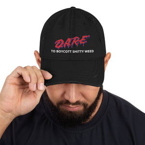 Dare Distressed Dad Hat