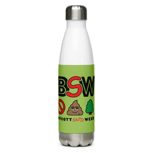 BSW x Seedless Collab Stainless Steel Water Bottle