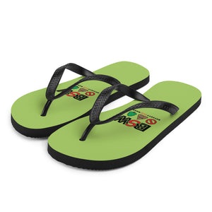 BSW Green Flip-Flops